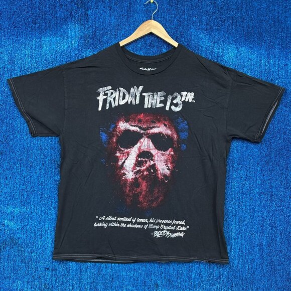 Bloody Disgusting x Friday the 13th Nightmare Returns Tee L - Picture 1 of 4